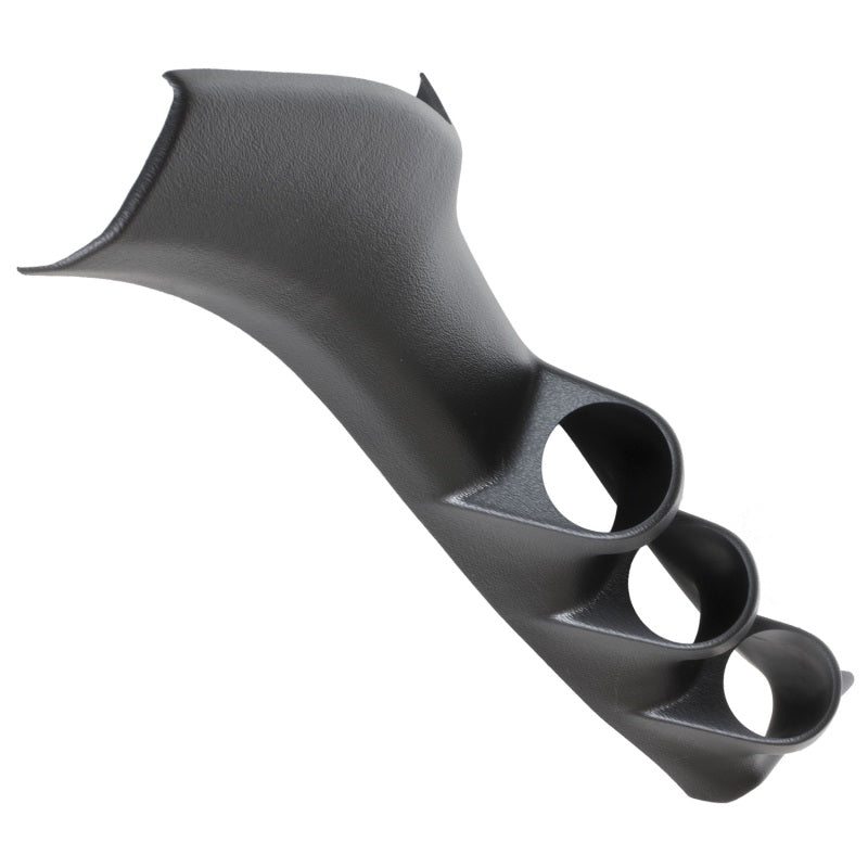 Autometer 95-98 Nissan 240SX Black Triple 52mm Pillar Pod AutoMeter Gauge Pods AXOPROS