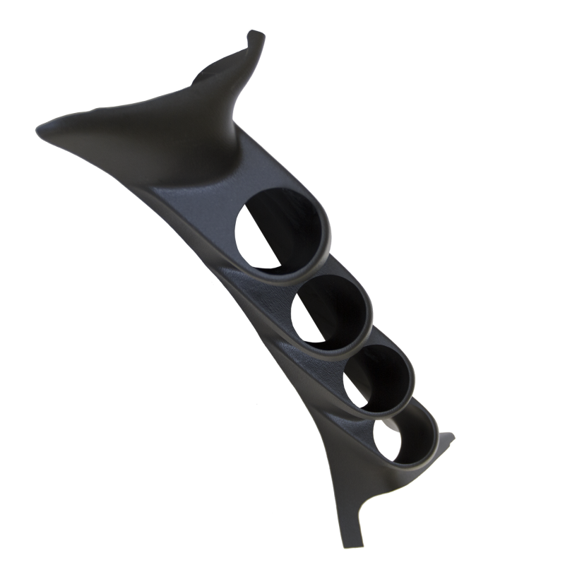 Autometer 99-07 Ford Super Duty Black 52mm Quad Pilillar Pod AutoMeter Gauge Pods AXOPROS