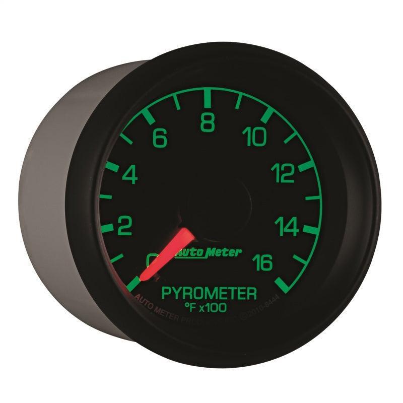 Autometer Factory Match Ford 52.4mm Full Sweep Electronic 0-1600 Deg F EGT/Pyrometer Gauge AutoMeter Gauges AXOPROS
