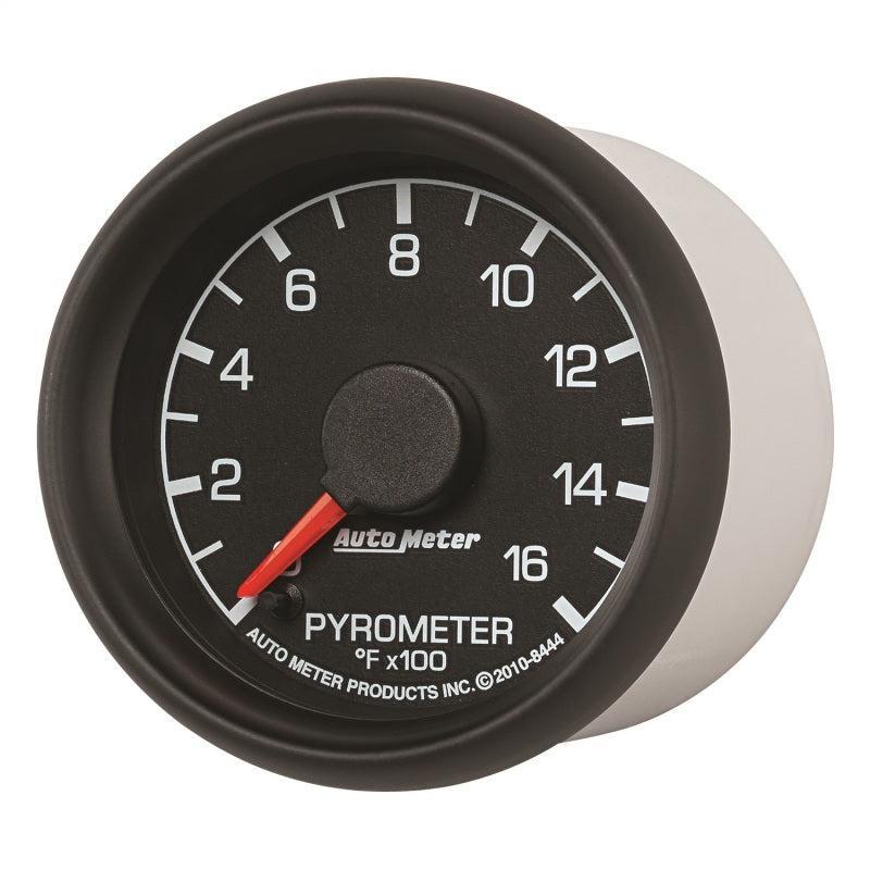 Autometer Factory Match Ford 52.4mm Full Sweep Electronic 0-1600 Deg F EGT/Pyrometer Gauge AutoMeter Gauges AXOPROS