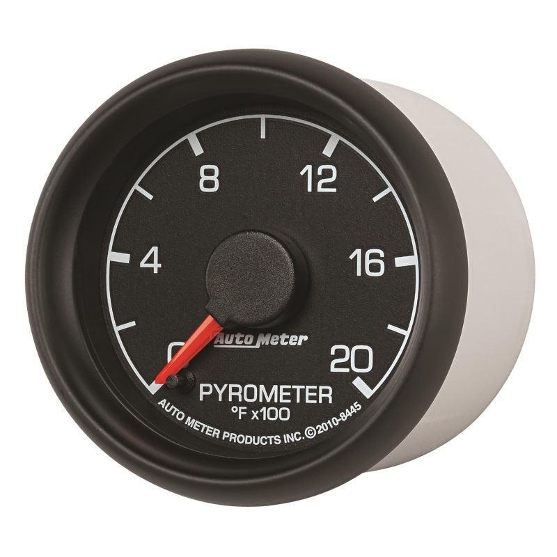 Autometer Factory Match Ford 52.4mm Full Sweep Electronic 0-2000 Deg F EGT/Pyrometer Gauge AutoMeter Gauges AXOPROS
