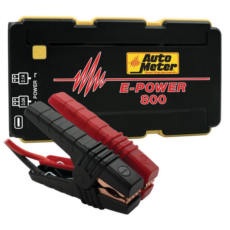 Autometer Jump Starter 12V Emergency Battery Pack 800A Peak/2220 MAH AutoMeter Battery Chargers AXOPROS