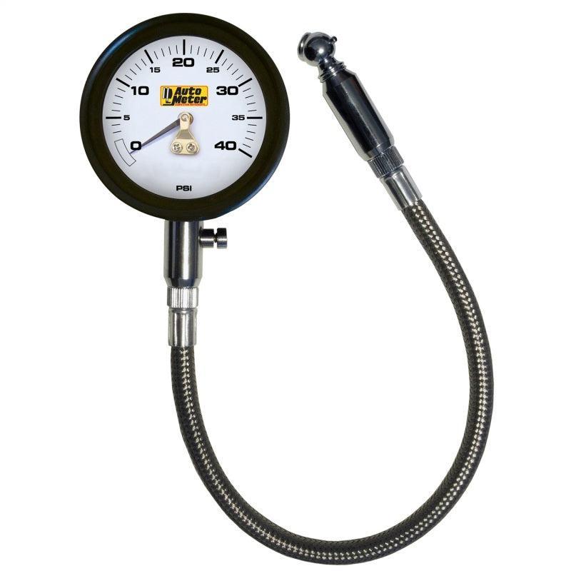 Autometer NASCAR Performance 40PSI Lo-Pressure Tire Pressure Gauge AutoMeter Gauges AXOPROS