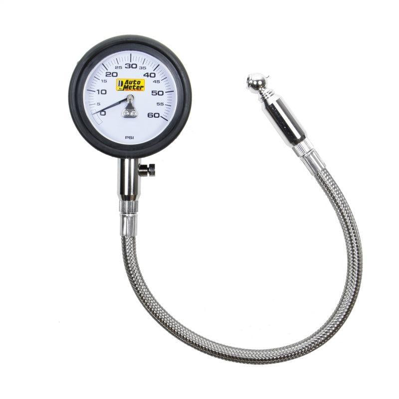 Autometer NASCAR Performance 60PSI Lo-Pressure Tire Pressure Gauge AutoMeter Gauges AXOPROS