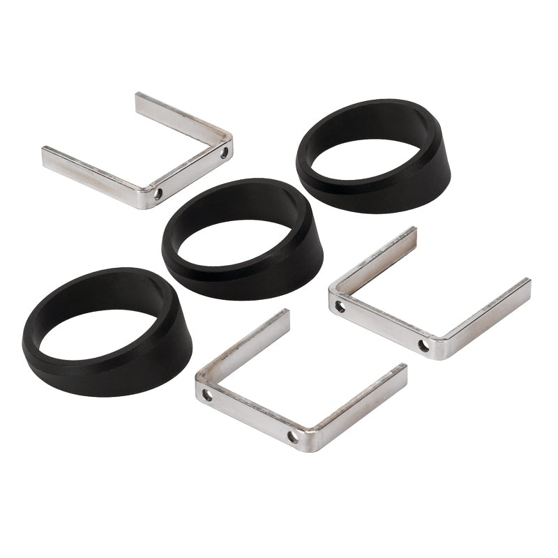 Autometer or Autogage 2-1/16in Black Angle Rings -- 3 Pack AutoMeter Gauge Pods AXOPROS