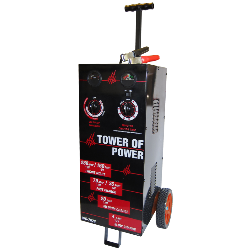 Autometer Wheel Charger Tower of Power Man 70/30/4/280 AMP AutoMeter Tools AXOPROS
