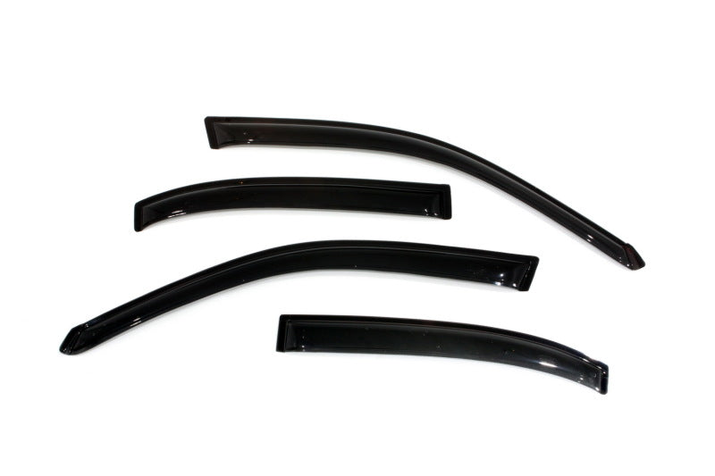 AVS 01-05 Honda Civic Ventvisor Outside Mount Window Deflectors 4pc - Smoke AVS Wind Deflectors AXOPROS