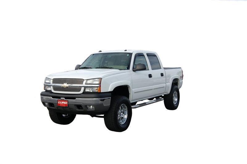 AVS 02-06 Cadillac Escalade EXT Ventvisor In-Channel Front & Rear Window Deflectors 4pc - Smoke AVS Wind Deflectors AXOPROS