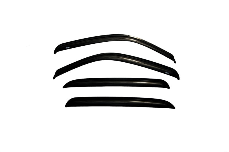 AVS 02-06 Cadillac Escalade EXT Ventvisor Outside Mount Window Deflectors 4pc - Smoke AVS Wind Deflectors AXOPROS