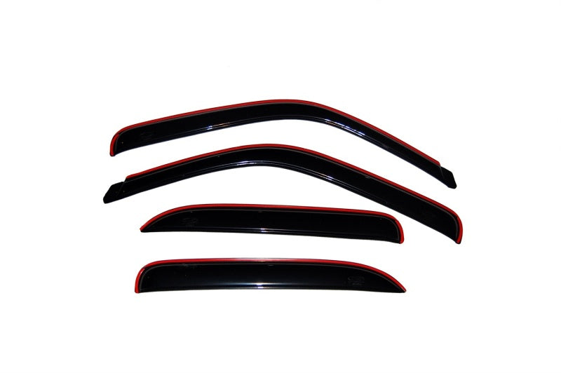 AVS 02-06 Cadillac Escalade Ventvisor In-Channel Front & Rear Window Deflectors 4pc - Smoke AVS Wind Deflectors AXOPROS