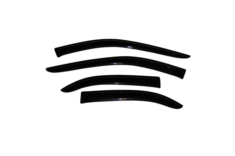 AVS 03-07 Kia Sorento Ventvisor Outside Mount Window Deflectors 4pc - Smoke AVS Wind Deflectors AXOPROS