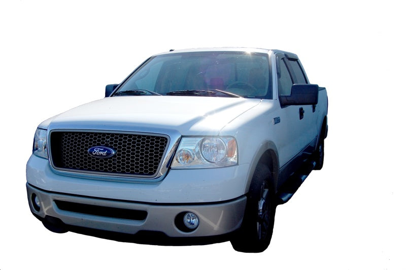AVS 06-08 Lincoln Mark LT Ventvisor Outside Mount Window Deflectors 4pc - Smoke AVS Wind Deflectors AXOPROS
