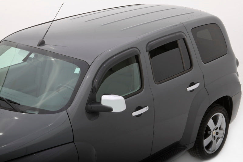AVS 06-11 Chevy HHR Ventvisor Outside Mount Window Deflectors 4pc - Smoke AVS Wind Deflectors AXOPROS