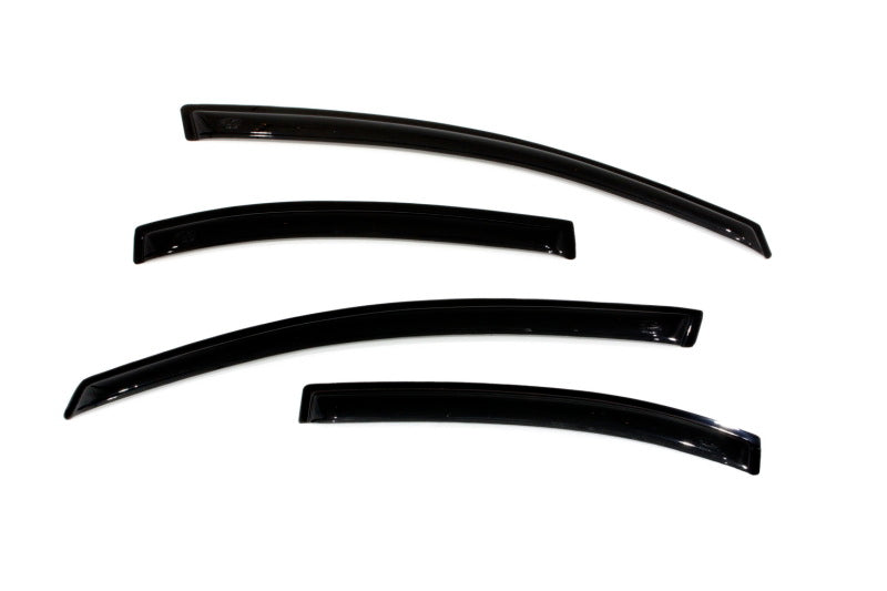 AVS 06-11 Honda Civic Ventvisor Outside Mount Window Deflectors 4pc - Smoke AVS Wind Deflectors AXOPROS