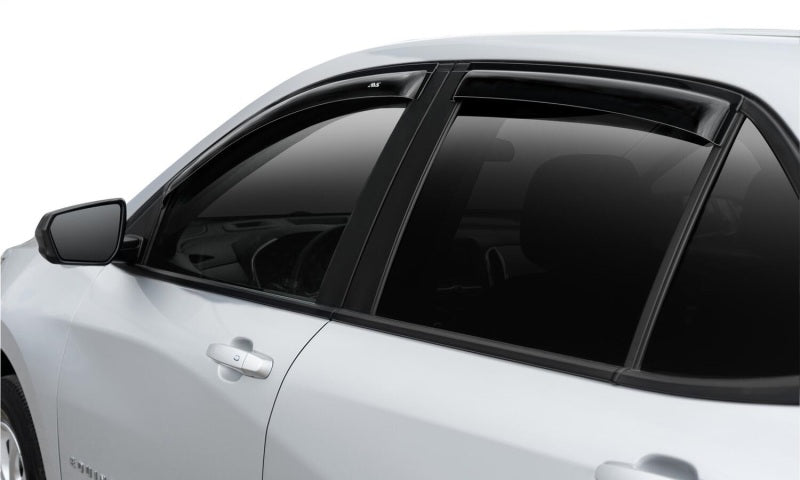 AVS 07-10 Chrysler Sebring Ventvisor In-Channel Front & Rear Window Deflectors 4pc - Smoke AVS Wind Deflectors AXOPROS