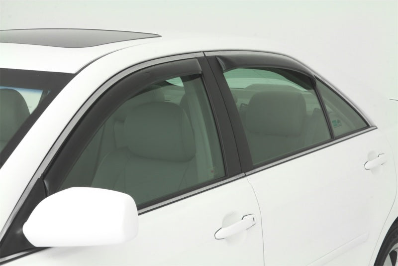 AVS 07-11 Toyota Camry Ventvisor In-Channel Front & Rear Window Deflectors 4pc - Smoke AVS Wind Deflectors AXOPROS