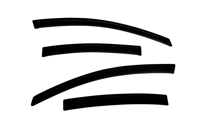 AVS 07-12 Nissan Sentra Ventvisor Outside Mount Window Deflectors 4pc - Smoke AVS Wind Deflectors AXOPROS