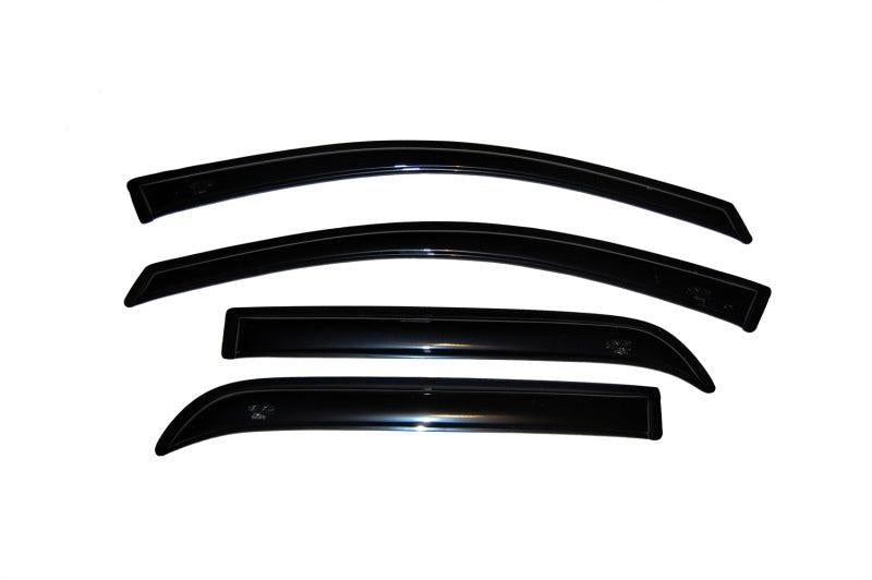 AVS 07-16 GMC Acadia Ventvisor Outside Mount Window Deflectors 4pc - Smoke AVS Wind Deflectors AXOPROS