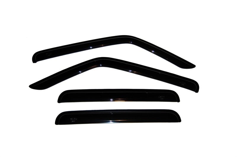 AVS 07-18 Jeep Patriot Ventvisor Outside Mount Window Deflectors 4pc - Smoke AVS Wind Deflectors AXOPROS