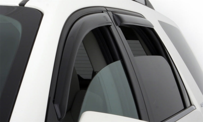 AVS 08-18 Toyota Sequoia Ventvisor In-Channel Front & Rear Window Deflectors 4pc - Smoke AVS Wind Deflectors AXOPROS