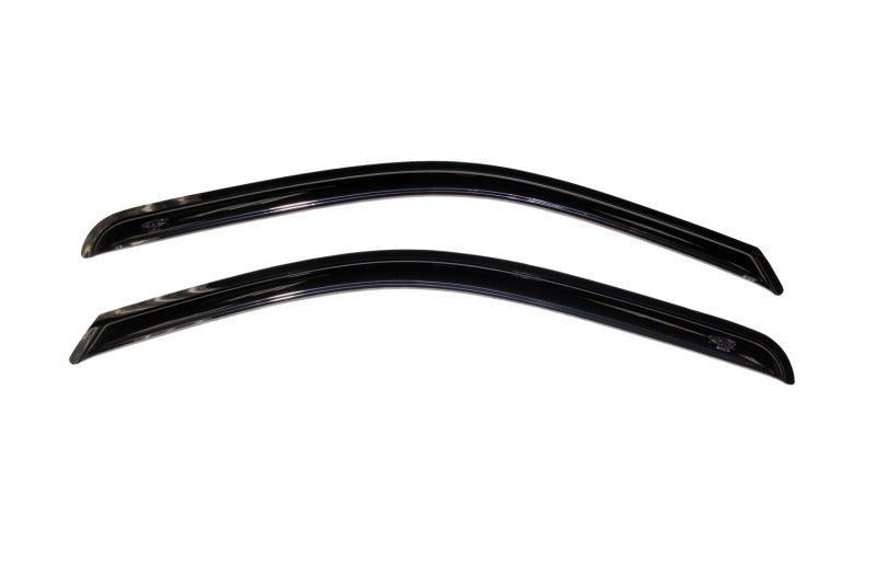AVS 09-18 Dodge RAM 1500 Standard Cab Ventvisor Outside Mount Window Deflectors 2pc - Smoke AVS Wind Deflectors AXOPROS