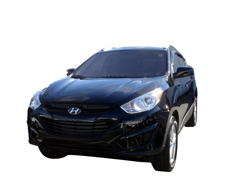 AVS 10-15 Hyundai Tucson Ventvisor Outside Mount Window Deflectors 4pc - Smoke AVS Wind Deflectors AXOPROS