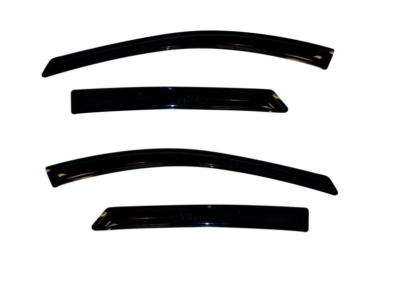 AVS 10-15 Hyundai Tucson Ventvisor Outside Mount Window Deflectors 4pc - Smoke AVS Wind Deflectors AXOPROS