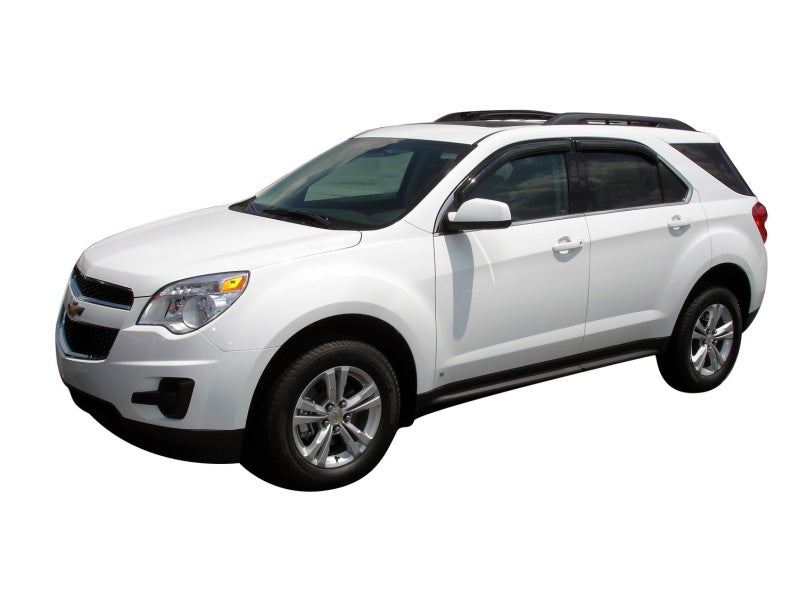 AVS 10-17 Chevy Equinox Ventvisor Outside Mount Window Deflectors 4pc - Smoke AVS Wind Deflectors AXOPROS