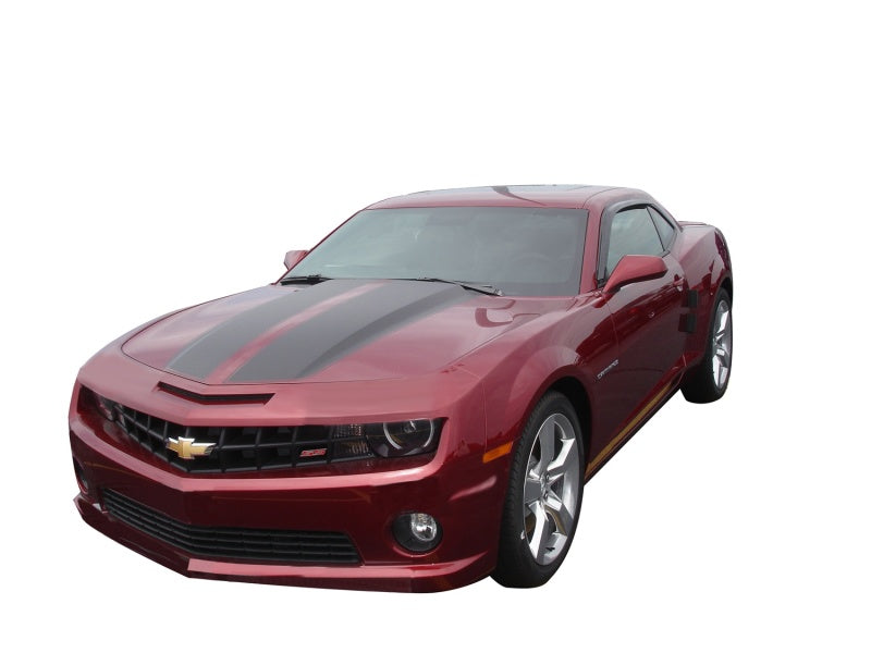 AVS 10-18 Chevy Camaro Ventvisor Outside Mount Window Deflectors 2pc - Smoke AVS Wind Deflectors AXOPROS