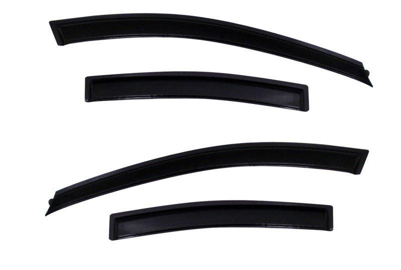 AVS 11-15 Chevy Cruze Ventvisor Outside Mount Window Deflectors 4pc - Smoke AVS Wind Deflectors AXOPROS
