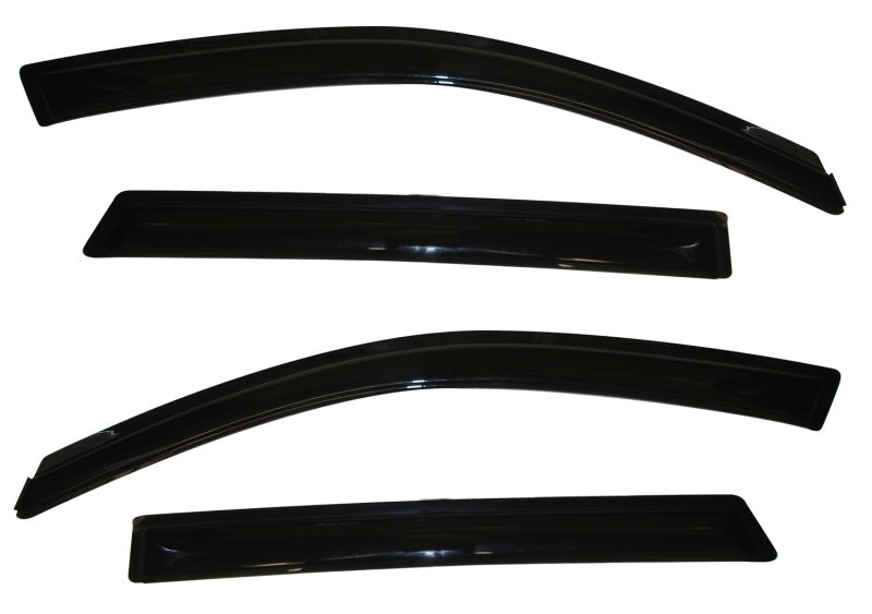 AVS 11-15 Kia Sorento Ventvisor Outside Mount Window Deflectors 4pc - Smoke AVS Wind Deflectors AXOPROS