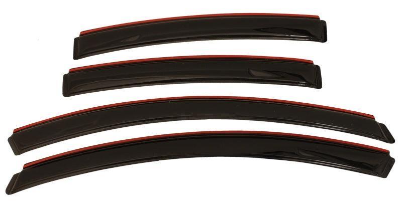 AVS 11-17 Buick Regal Ventvisor In-Channel Front & Rear Window Deflectors 4pc - Smoke AVS Wind Deflectors AXOPROS