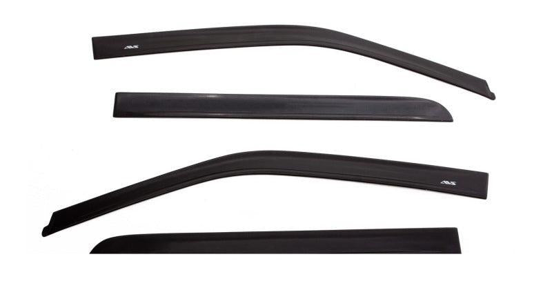 AVS 11-17 Honda Odyssey Ventvisor In-Channel Front & Rear Window Deflectors 4pc - Smoke AVS Wind Deflectors AXOPROS
