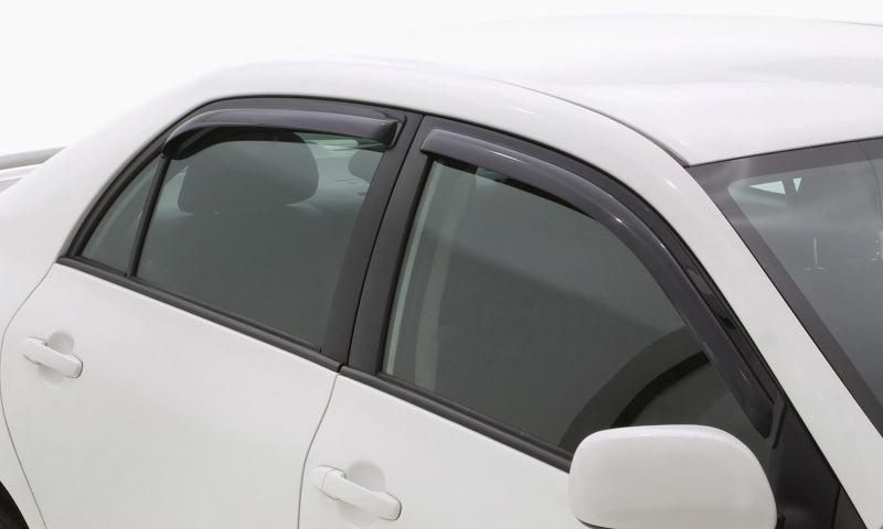 AVS 11-18 Dodge Charger Ventvisor In-Channel Front & Rear Window Deflectors 4pc - Smoke AVS Wind Deflectors AXOPROS