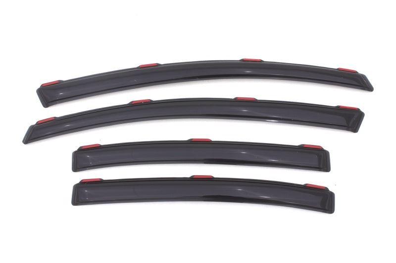AVS 12-15 Honda Civic Ventvisor In-Channel Front & Rear Window Deflectors 4pc - Smoke AVS Wind Deflectors AXOPROS