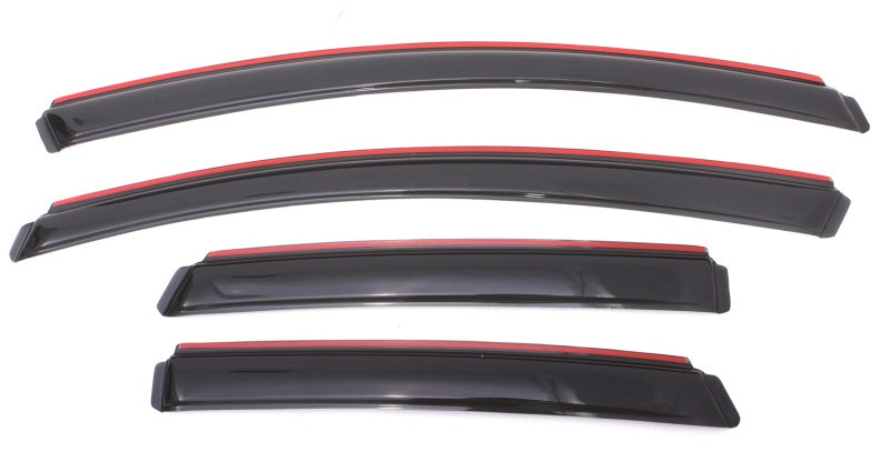 AVS 12-17 Buick Verano Ventvisor In-Channel Front & Rear Window Deflectors 4pc - Smoke AVS Wind Deflectors AXOPROS