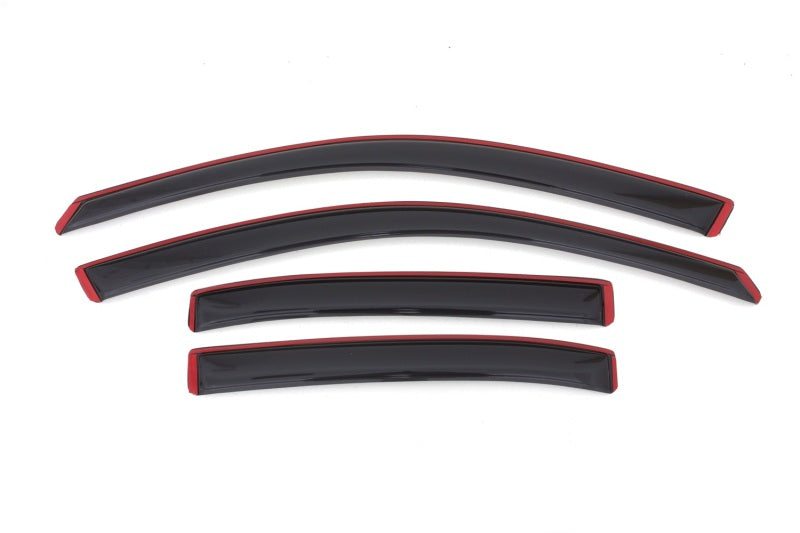 AVS 13-15 Chevy Malibu Ventvisor In-Channel Front & Rear Window Deflectors 4pc - Smoke AVS Wind Deflectors AXOPROS