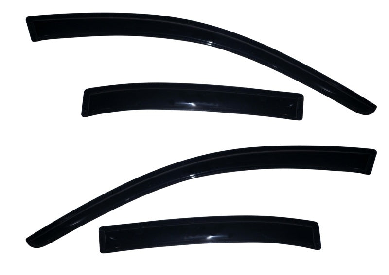 AVS 13-15 Chevy Malibu Ventvisor Outside Mount Window Deflectors 4pc - Smoke AVS Wind Deflectors AXOPROS