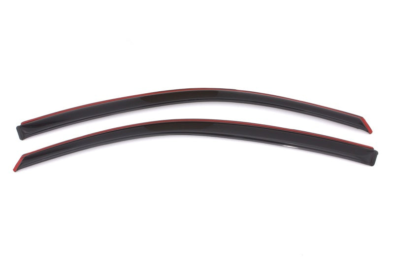 AVS 13-17 Honda Accord Coupe Ventvisor In-Channel Window Deflectors 2pc - Smoke AVS Wind Deflectors AXOPROS