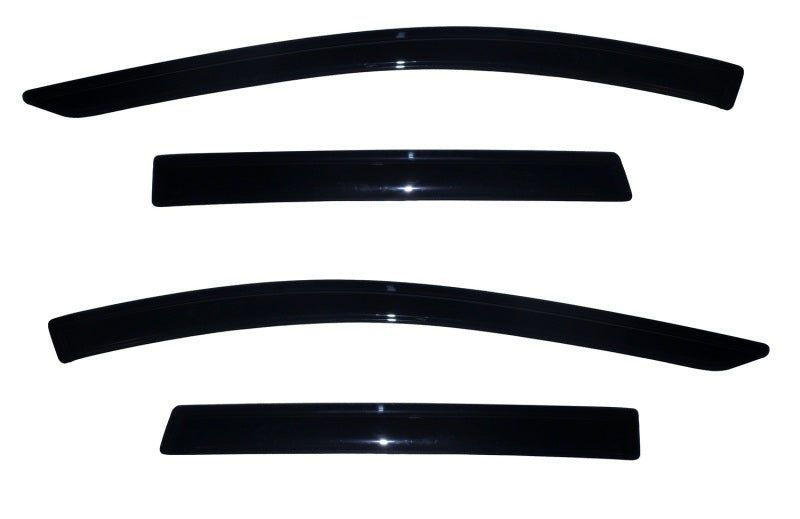 AVS 13-18 Ford Escape Ventvisor Outside Mount Window Deflectors 4pc - Smoke AVS Wind Deflectors AXOPROS