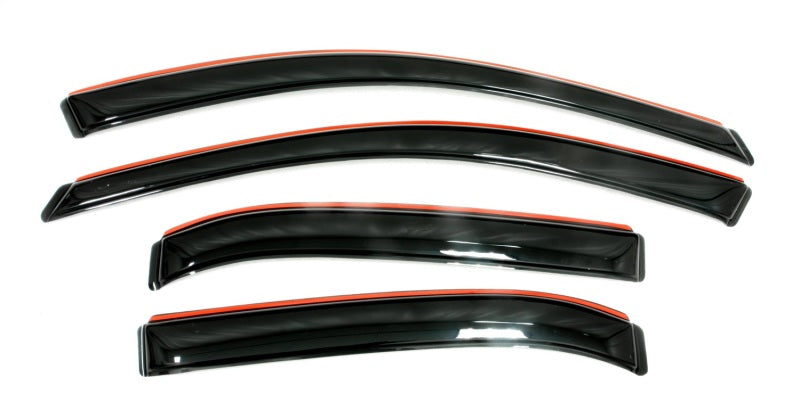 AVS 13-18 Toyota Avalon Ventvisor In-Channel Front & Rear Window Deflectors 4pc - Smoke AVS Wind Deflectors AXOPROS