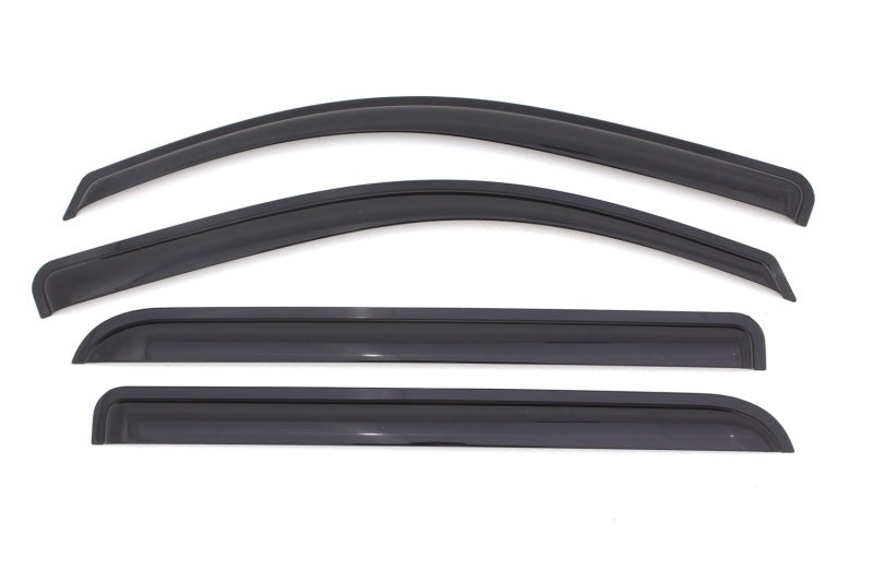 AVS 15-18 Chevy Silverado 2500 Crew Cab Ventvisor Outside Mount Window Deflectors 4pc - Smoke AVS Wind Deflectors AXOPROS