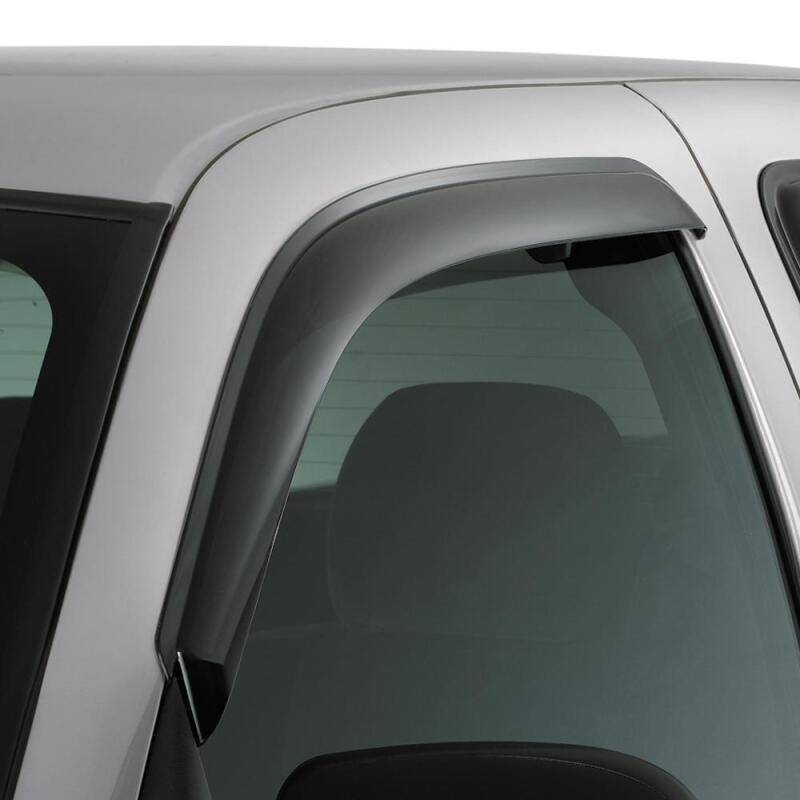 AVS 15-18 Ford F-150 Standard Cab Ventvisor Outside Mount Window Deflectors 2pc - Smoke AVS Wind Deflectors AXOPROS