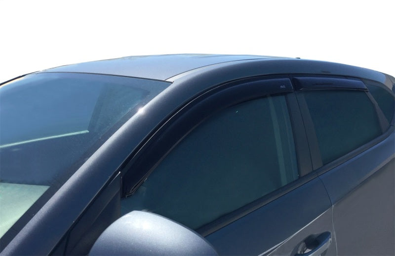 AVS 16-20 Hyundai Tucson Ventvisor Outside Mount Window Deflectors 4pc - Smoke AVS Wind Deflectors AXOPROS
