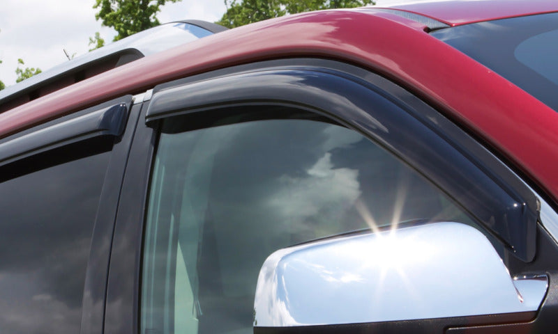 AVS 16-20 Hyundai Tucson Ventvisor Outside Mount Window Deflectors 4pc - Smoke AVS Wind Deflectors AXOPROS