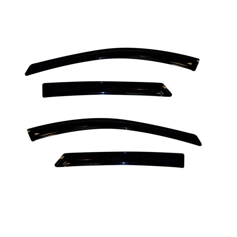 AVS 17-20 Honda Ridgeline Ventvisor Outside Mount Window Deflectors 4pc - Smoke AVS Wind Deflectors AXOPROS
