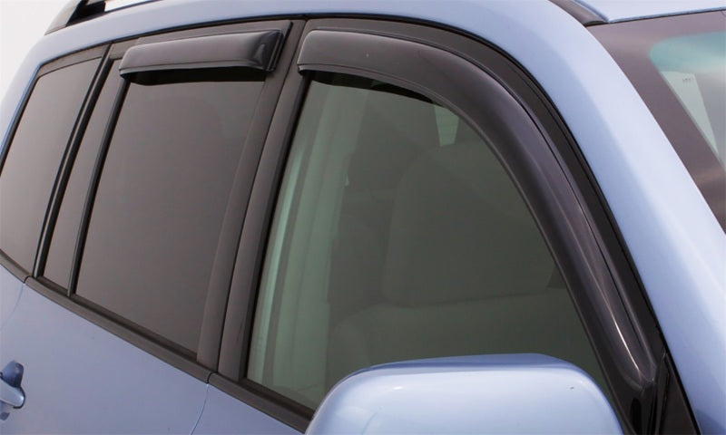 AVS 17-22 Nissan Kicks Ventvisor Outside Mount Window Deflectors 4pc - Smoke AVS Wind Deflectors AXOPROS