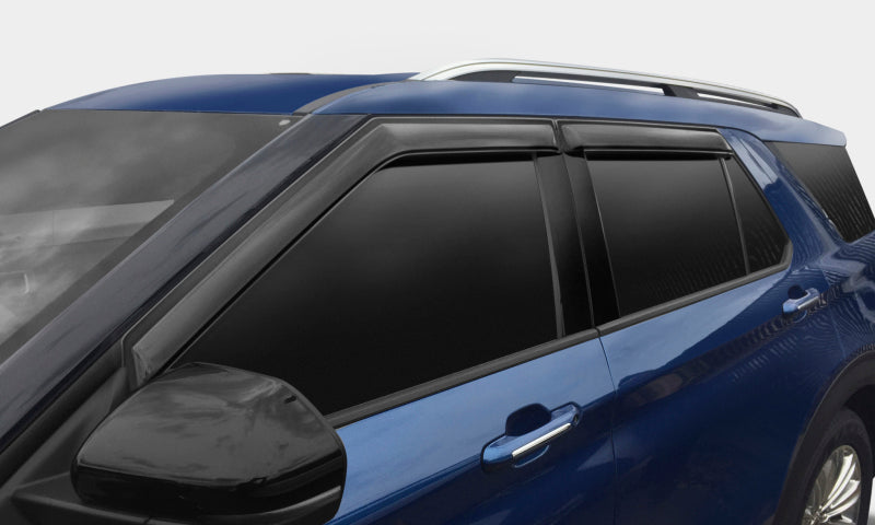 AVS 20-22 Ford Escape Ventvisor Outside Mount Window Deflectors 4pc - Smoke AVS Wind Deflectors AXOPROS