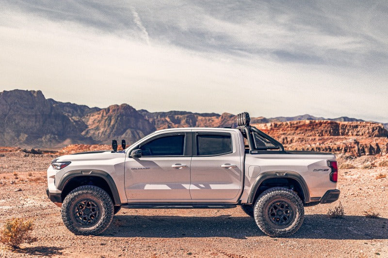 AVS 2023 Chevrolet Colorado Ventvisor Low Profile Deflectors 4pc - Smoke AVS Wind Deflectors AXOPROS