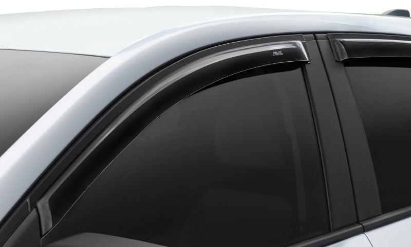 AVS 22-23 Jeep Grand Cherokee Ventvisor Outside Mount Window Deflectors 4pc - Smoke AVS Wind Deflectors AXOPROS